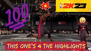 NBA 2K23 Rec Gameplay | Headshottz Buss the Clock Twice ‼