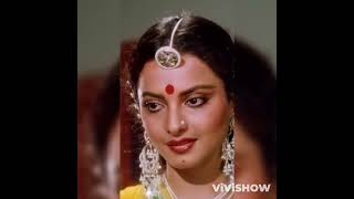 beautiful gorgeous Bollywood actress Rekha#youtobeshorts#trending#video viral