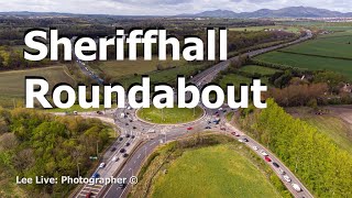 [63] Aerial Drone: Sheriffhall Roundabout