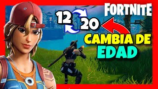 Como CAMBIAR EDAD En FORTNITE Facilmente ✅ Guia 2024 - Cambiar CONFIGURACIÓN Del CONTROL PARENTAL