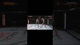 Spinning Wheel Kick with Max Holloway on charles do bronx oliveira | UFC4 | #shorts