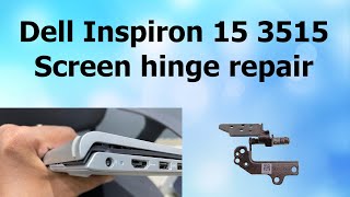 Dell Inspiron 15 3515 hinge repair using R-Kem 2 bonded anchor