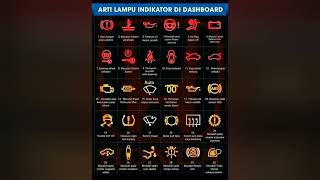 Arti symbol lampu indikator di Dashboard mobil nissan grand livina #grandlivina