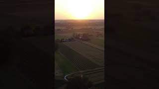 SUNSET IN POLAND BY DJI MINI 2 #shorts