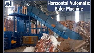 Baling Press – Automatic Horizontal Baler Machine for Paper Cardboard, OCC