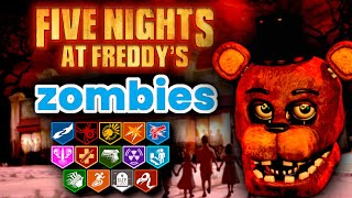 FREDDY FAZBEAR VS. ZOMBIES?!?! (BLACK OPS 3 CUSTOM ZOMBIES MAP)