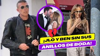 JLO Sin Su Anillo de Bodas por Primera Vez 💍❗ ¡Divorcio Inminente! 💔