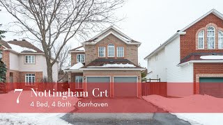 7 Nottingham Court, Ottawa, ON