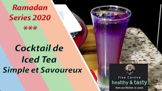 Coktail de Iced Tea, simple et savoureux!