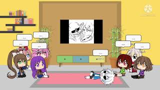 undertale and ddlc react to ask sans and monika pt 1