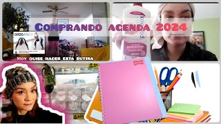 Comprando Agenda para este 2024 | reinicio de año #motivation #hogar #ejercicio #vlogs