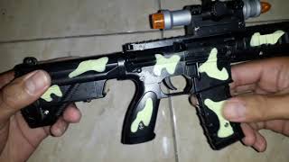 Mainan Pistol Army Anak Anak Ada Variasi Lampu Dan Gerak