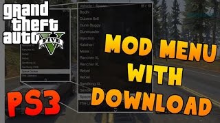 [PS3] GTA 5 Mod Menu + DOWNLOAD LINK [BLUS/BLES]