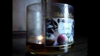 Bath and Body Works Candle Review- Candle of the Week: Leaves (White Barn 2013)