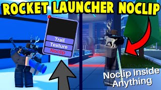 Brand New Insane Rocket Launcher Noclip In Jailbreak! | How To Noclip Through Anything With Rockets!