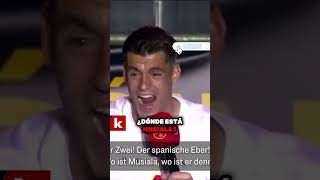 Morata kritisiert Musiala. Wo ist der deutsche Pitbull? #musiala #deutschland #spain #euro2024