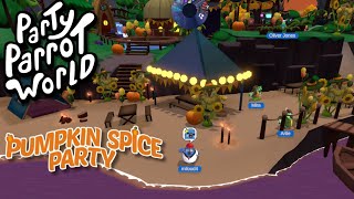 Party Parrot World - Pumpkin Spice Party