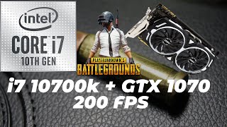 Intel Core i7 10700k + GTX 1070 200fps 22 Kills