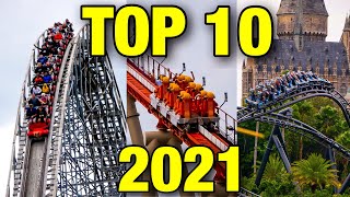 Top 10 Roller Coasters in North America 2021