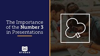 The Importance of the Number Three in Presentations