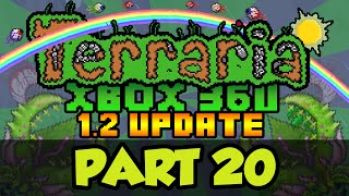 Lets Play Terraria Xbox: 1.2 Update | Part 20 The Eye of Cthulhu! (Console Edition Lets Play)