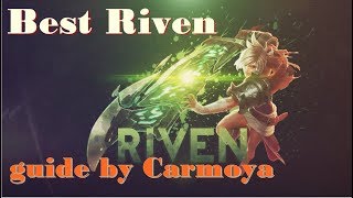 Riven Montage Carmoya guide