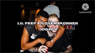 ☆Lil Peep☆ x ILoveMakonnen - IDGAF 2 (Lyric Video) | Prod. Smokeasac & IIVI