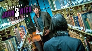 John Wick vs Earnest / Library Fight Scene | 60 FPS | John Wick Chapter 3- Parabellum 2019