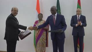 India and Mauritania sign key MoUs in prez of Presidents Droupadi Murmu and Mohamed Ould Ghazouani