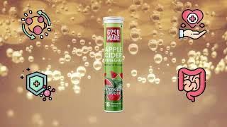 Goodmade ACV effervescent tablets Watermelon Flavor