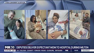 2 women go into labor as Cat. 3 hurricane Milton slams Florida