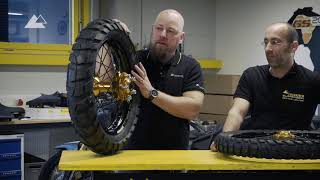 ++ (EN | 4/10) - Wheels & Tires - Bike Build Honda Africa Twin - WTE Black ++