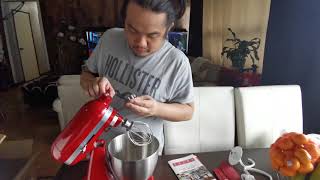 Unboxing kitchen aid artisan mini