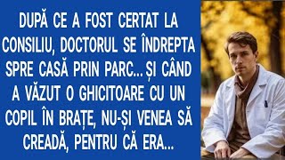 După ce a fost certat la consiliu, doctorul se îndrepta spre casă prin parc...Şi când a văzut o...