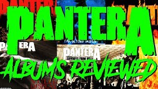 PANTERA - WORST to BEST ALBUMS ( RANKED AND REVIEWED ) by Metal Cynics