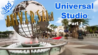 Ultimate Universal Studios Hollywood Tour: 360° VR Video (4K)