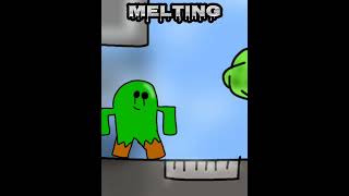 Melting! short animation #totallynormalshow