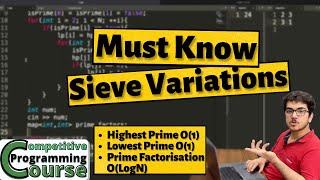 These Sieve Variations will help you Solve many Number Theory Questions | CP Course | EP 60