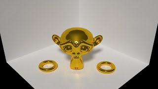 Tutorial Blender 3D - Gold Material in Cycles Render