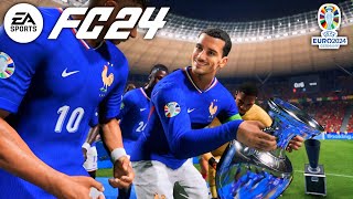 FC 24 - France vs Spain - UEFA EURO2024 - Final Match - PS5 Gameplay [4K]