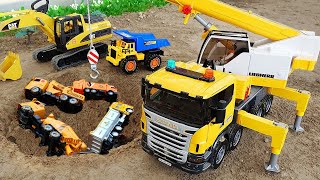 Dump Truck Excavator Car Toys - Learning Colors for Kids | Kudo Kids Toys