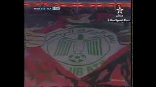 tifo raja vs husa  25/10/2014  تيفو جماهير الرجاء البيضاوي وحسنية