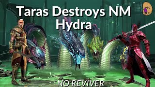 Taras Destroys Hydra Clan Boss. My NM Team With Builds!