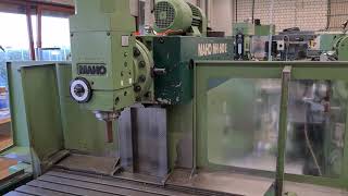 Maho MH 600 E universal milling machine under power by www.emuk.info