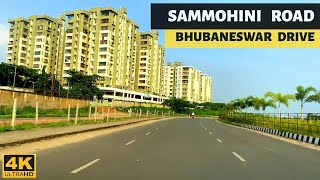 Bhubaneswar : [4K] Drive | Utkal Hospital to Kalinga Hospital | via Sammohini Road & Rail Vihar Road