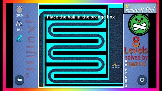 Brain It On!  8 Community Levels "HIJINX!" solved by nagmok