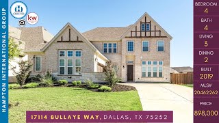 17114 Bullaye Way, Dallas, Texas 75252