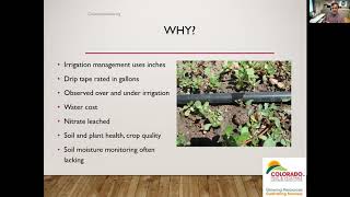 Determing irrigation run times with drip tape on specialty crops