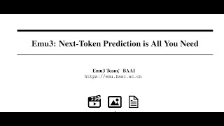 [QA] Emu3: Next-Token Prediction is All You Need