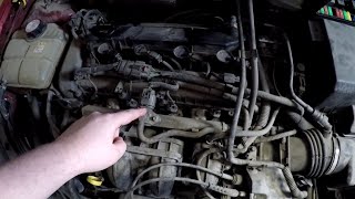 Replacing A Gas Pressure Sensor (Code P0193) And Cleaning A Battery Terminal